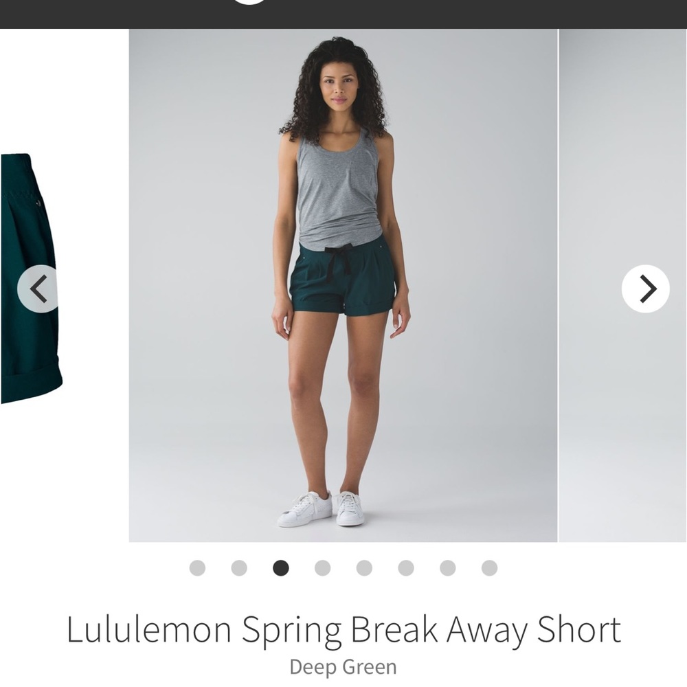 Lululemon Spring Break Away Shorts sz 6